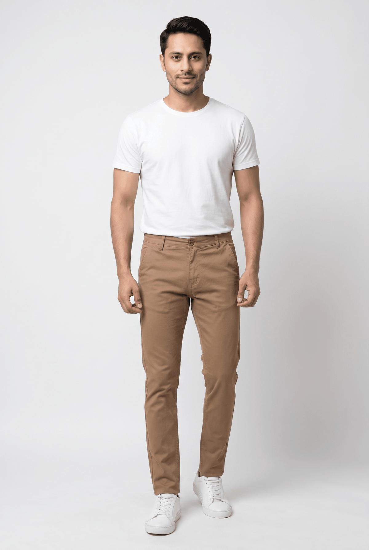 Dawn Clay Cotton Pant - Garderobe Clothing USAACC-002