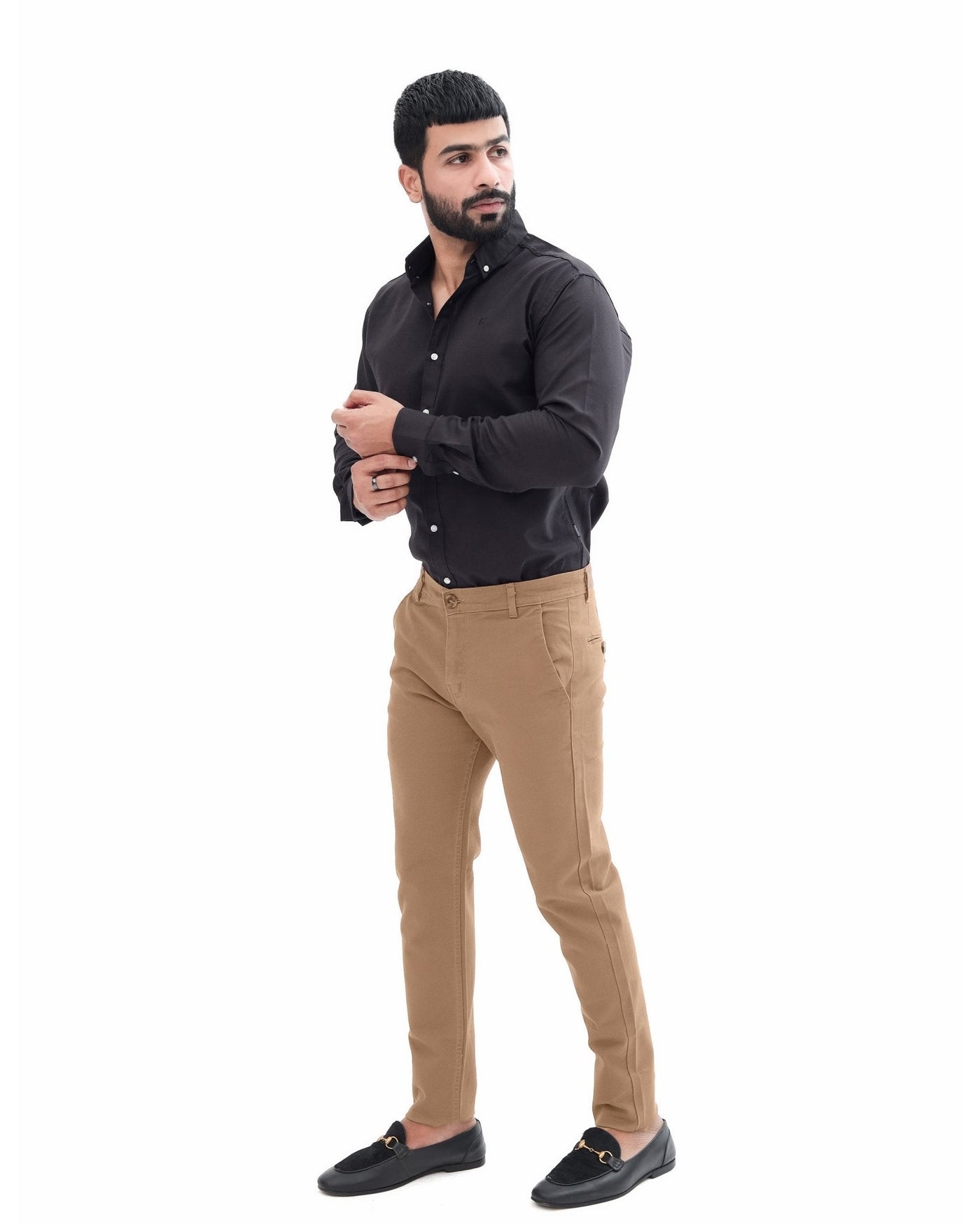 From the office to the evening — Dawn Clay Cotton Pant