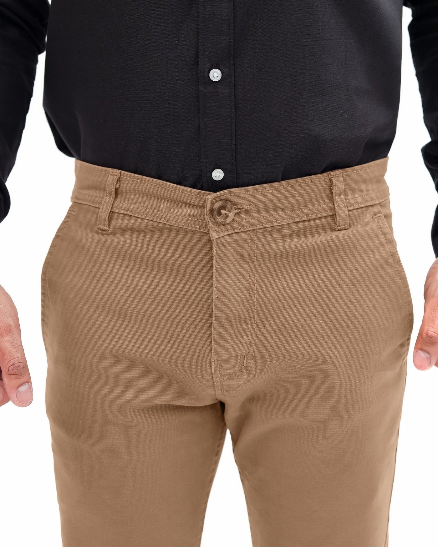Cut tailored, not tight — Dawn Clay Cotton Pant