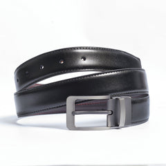 Eclipse Reversible Elegance Leather Belt - Garderobe Clothing USAIMB - 001