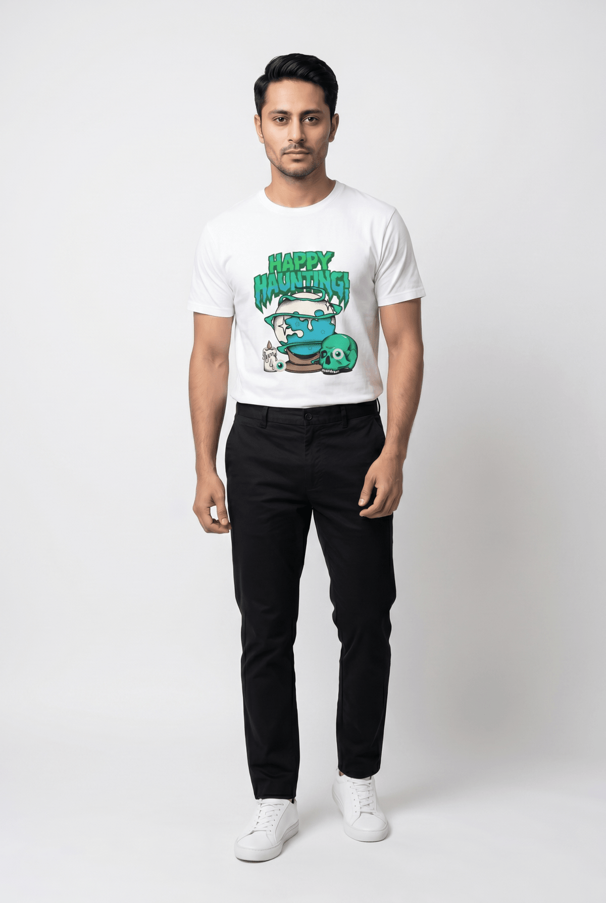 Garderobe Clothing - Halloween Graphic Tees - Premium Cotton & Polyester - Garderobe Clothing USA75778932406680300291