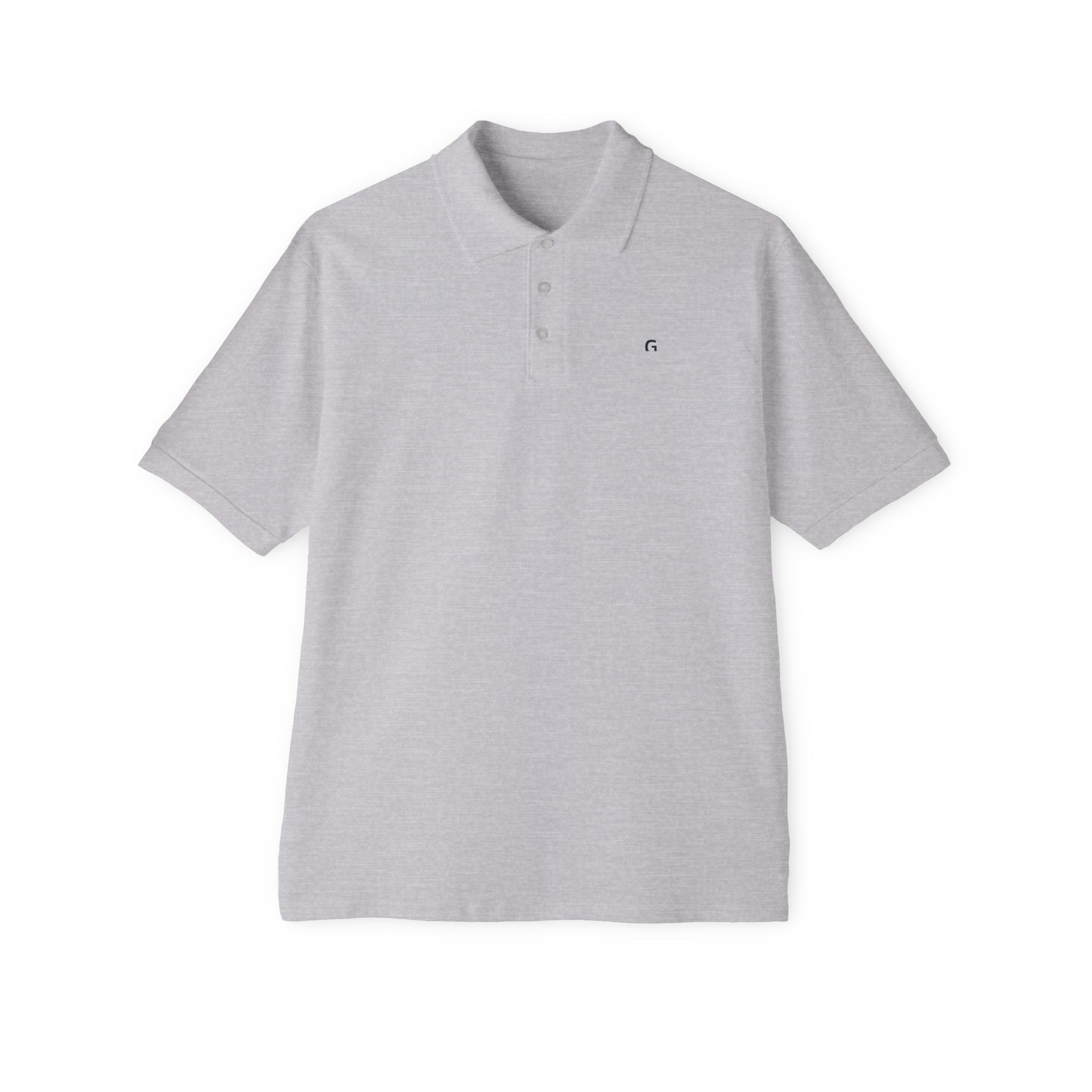 Garderobe Clothing Premium Men's Piqué Polo - Garderobe Clothing USA30063097372668112335