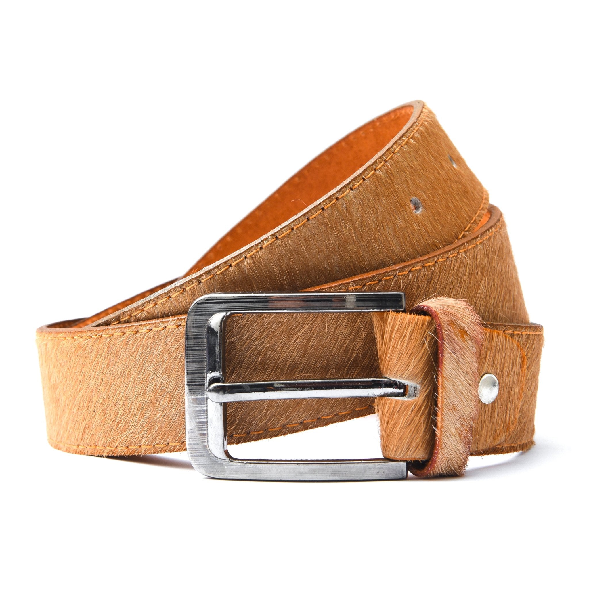 Golden Harvest Leather Belt - Garderobe Clothing USAGHL - 001