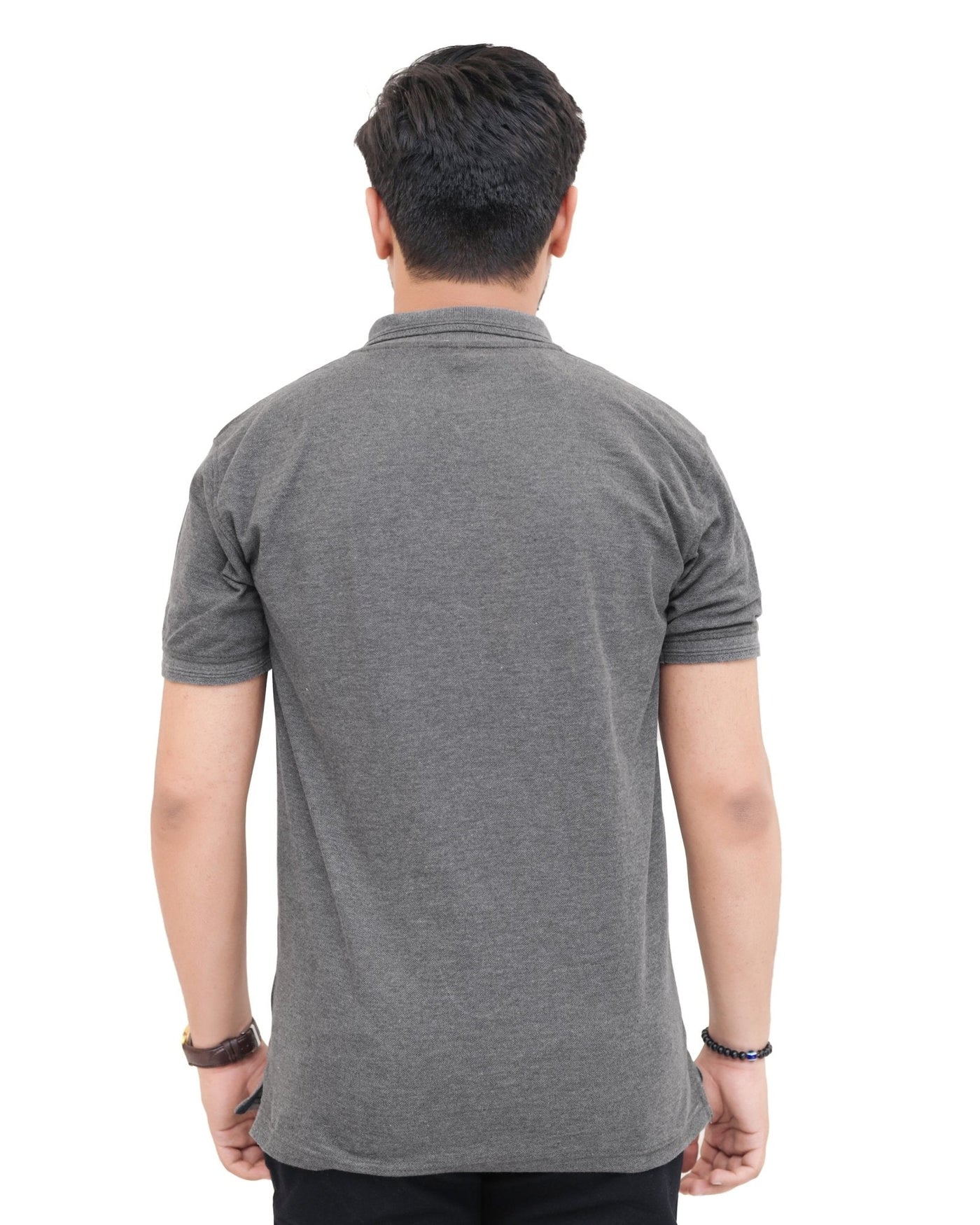 From the office to the evening — Gray Polo Shirt