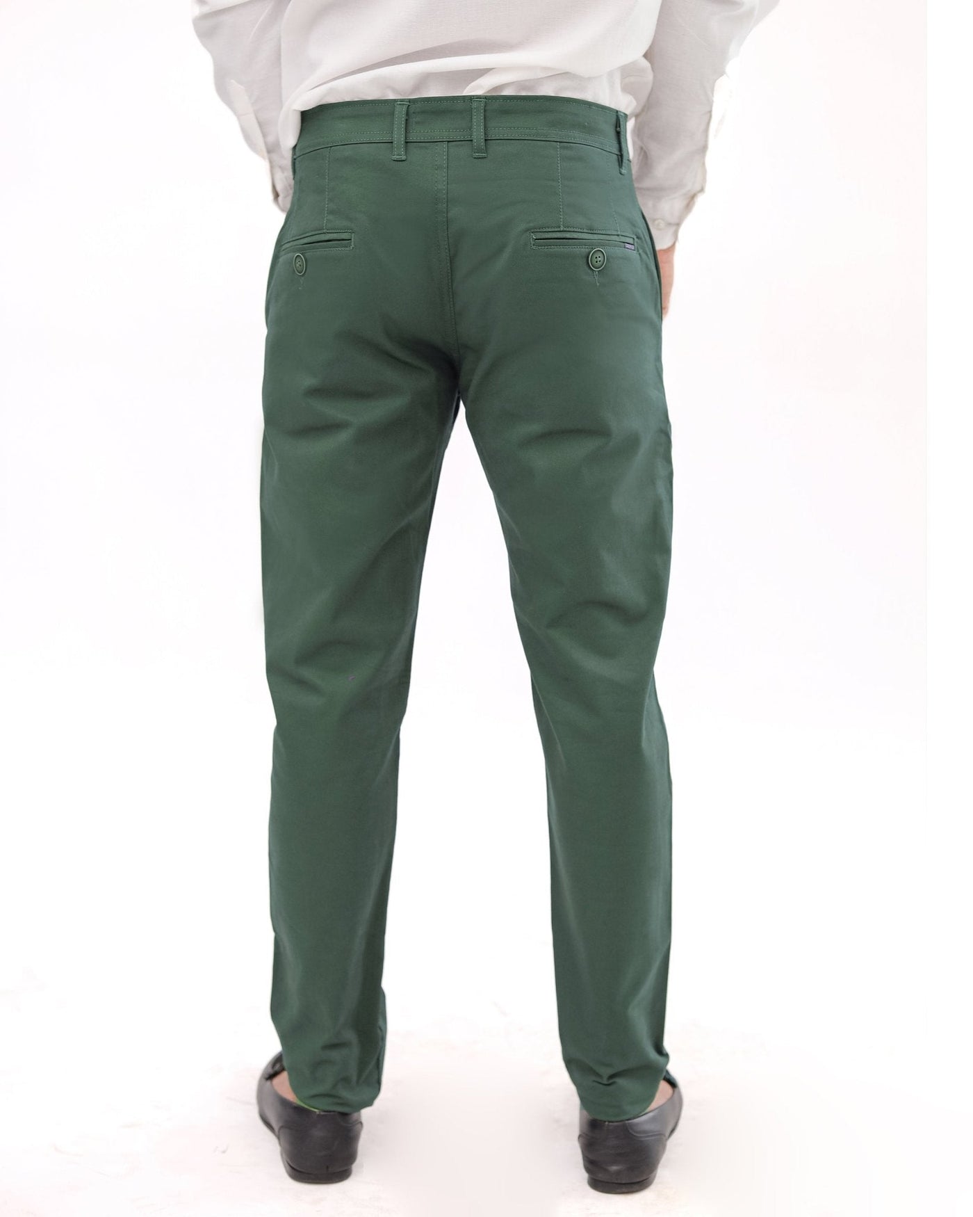 Cut tailored, not tight — Leafy Lagoon Cotton pant