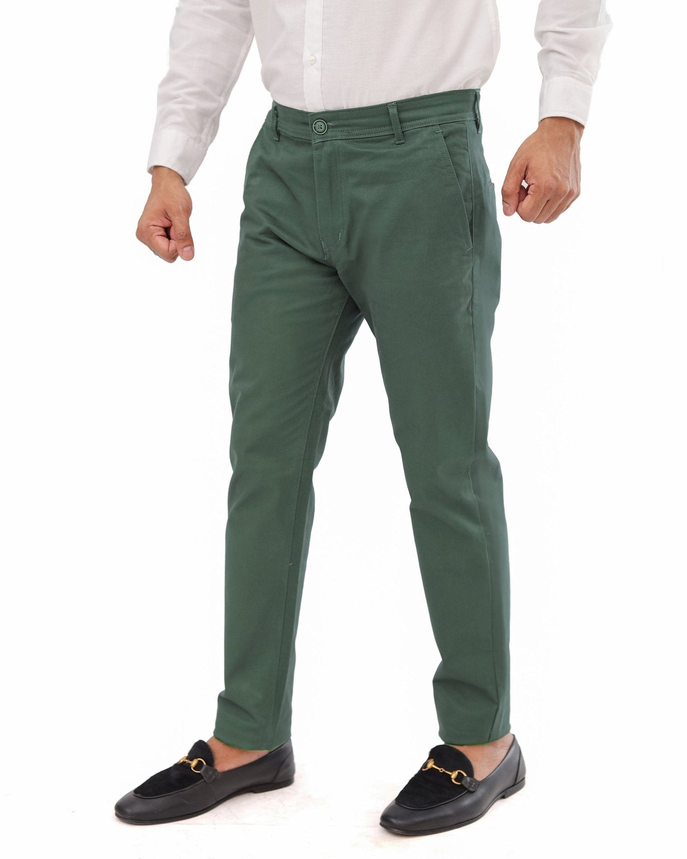 Built to hold its line — Leafy Lagoon Cotton pant