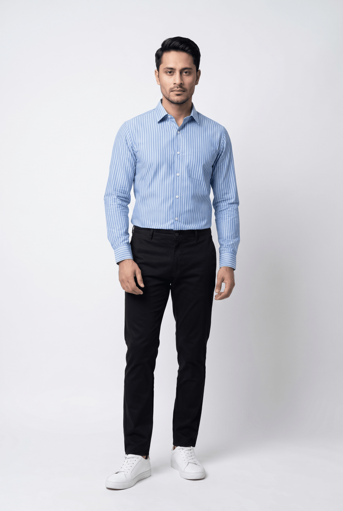 Cut tailored, not tight — Men's Celeste Royale Lining Shirt