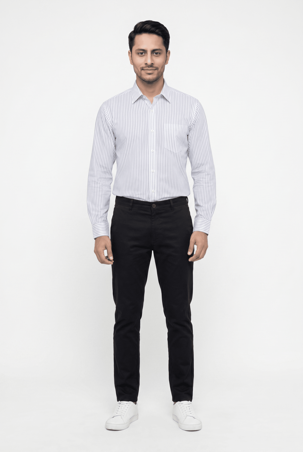 Men's Imperial Slate Lining Shirt - Garderobe Clothing USAGRB-LIN-ISL-S
