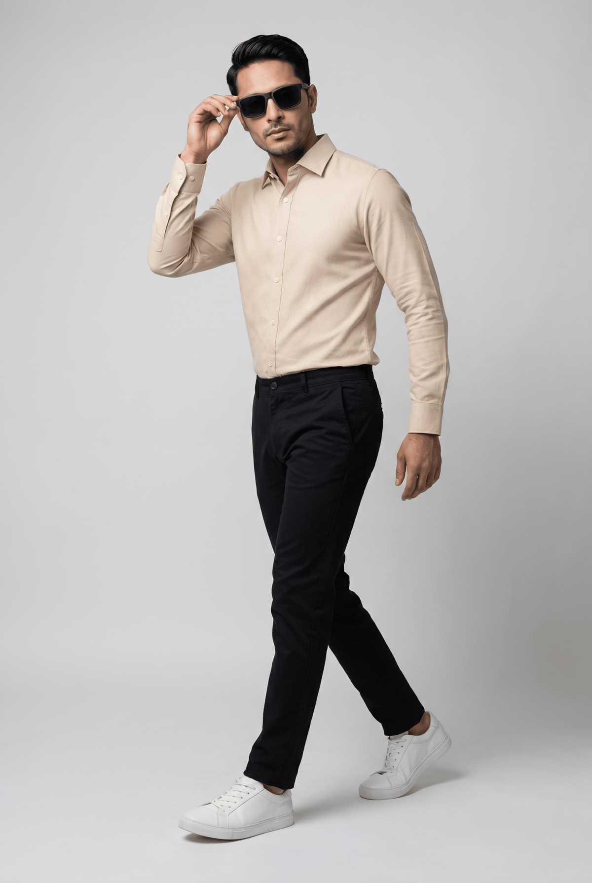 Considered fabric, premium hand-feel — Men's Skin Formal Shirt – Executive Series