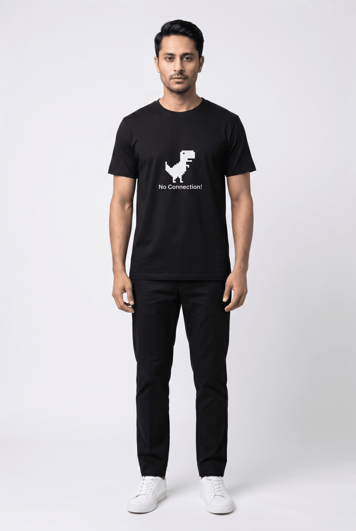 No Connection! - Graphic Tee by Garderobe Clothing - Garderobe Clothing USA25448818316481322717