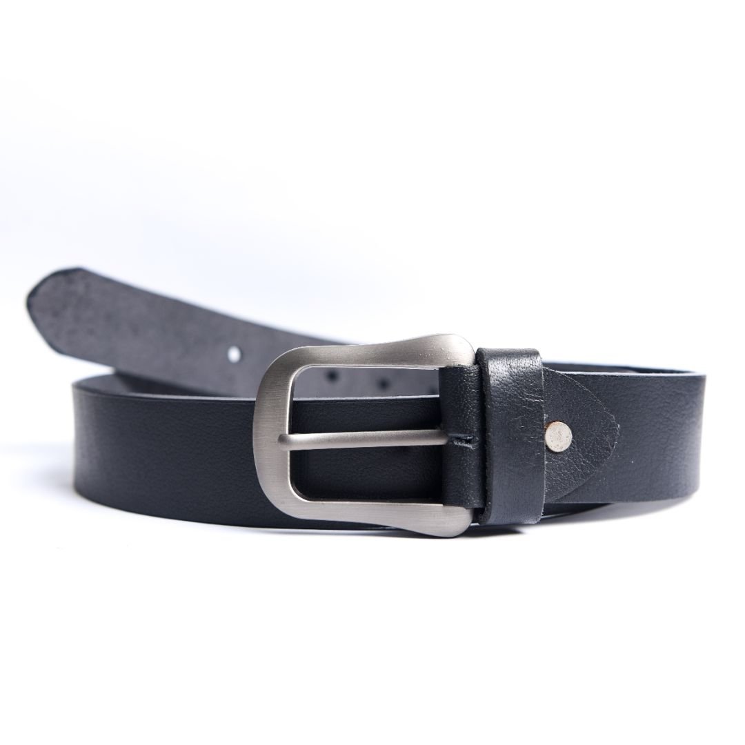 Obsidian Elite Leather Belt - Garderobe Clothing USAOBL - 001