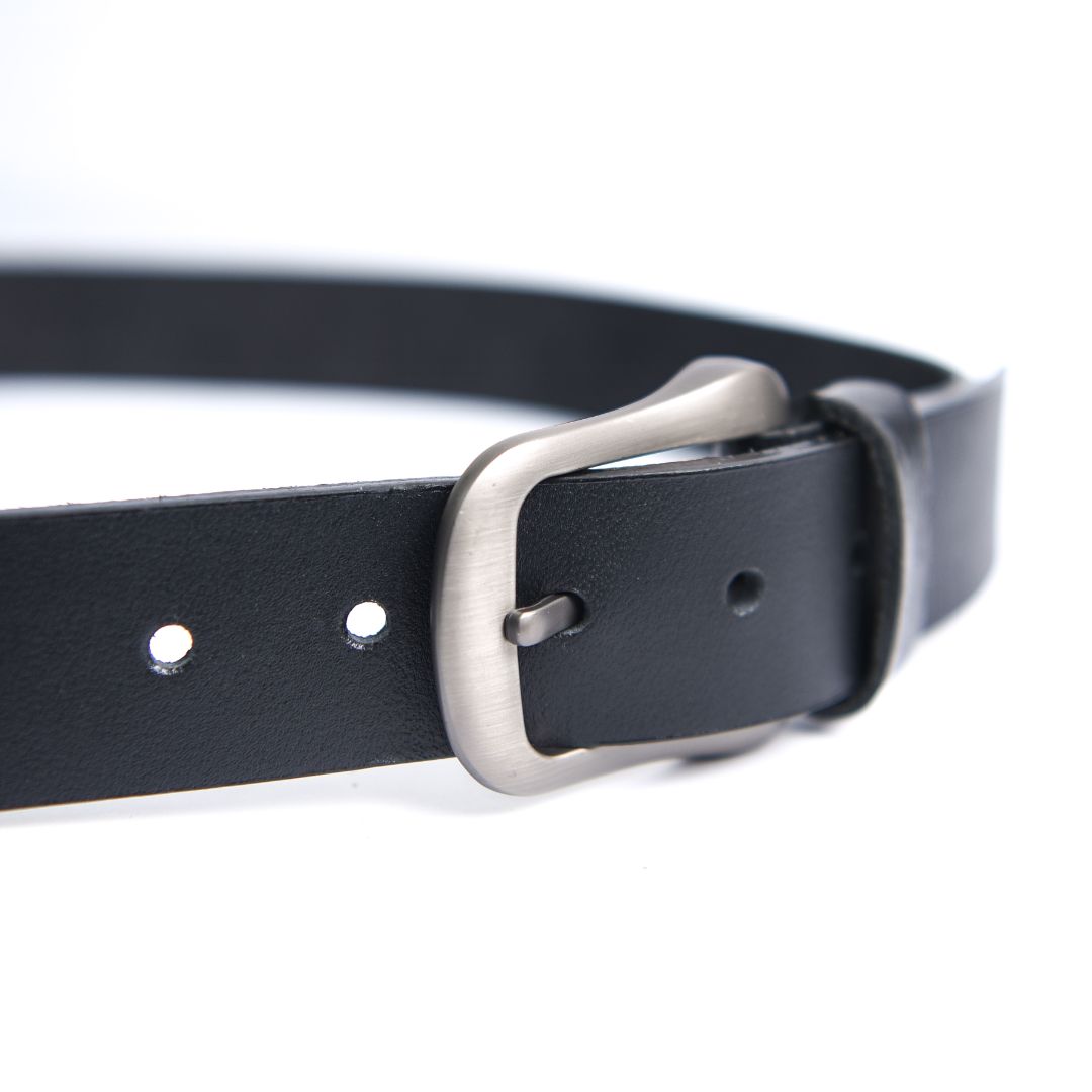 Obsidian Elite Leather Belt - Garderobe Clothing USAOBL - 001