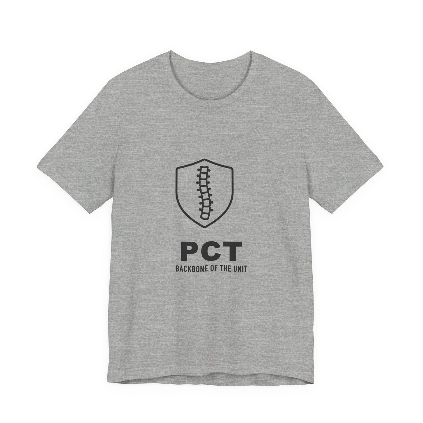 Built to hold its line — PCT Backbone of the Unit Tee