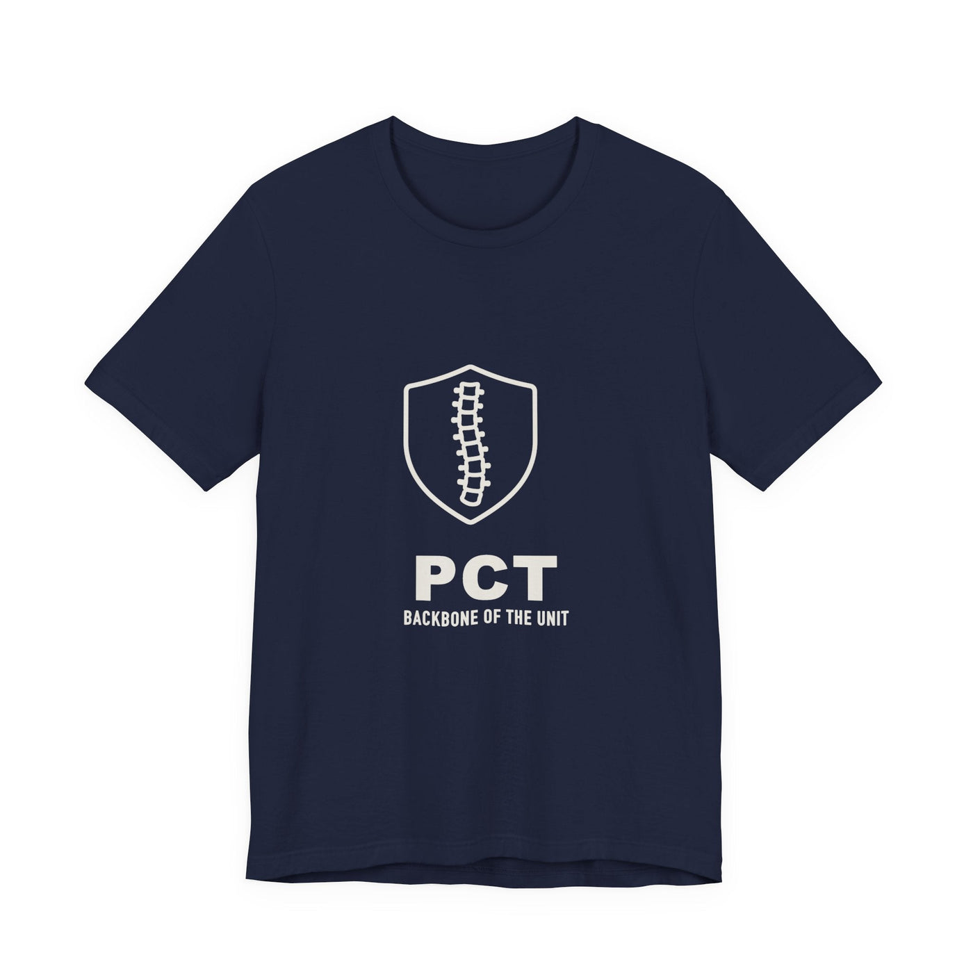 Cut tailored, not tight — PCT Backbone of the Unit Tee