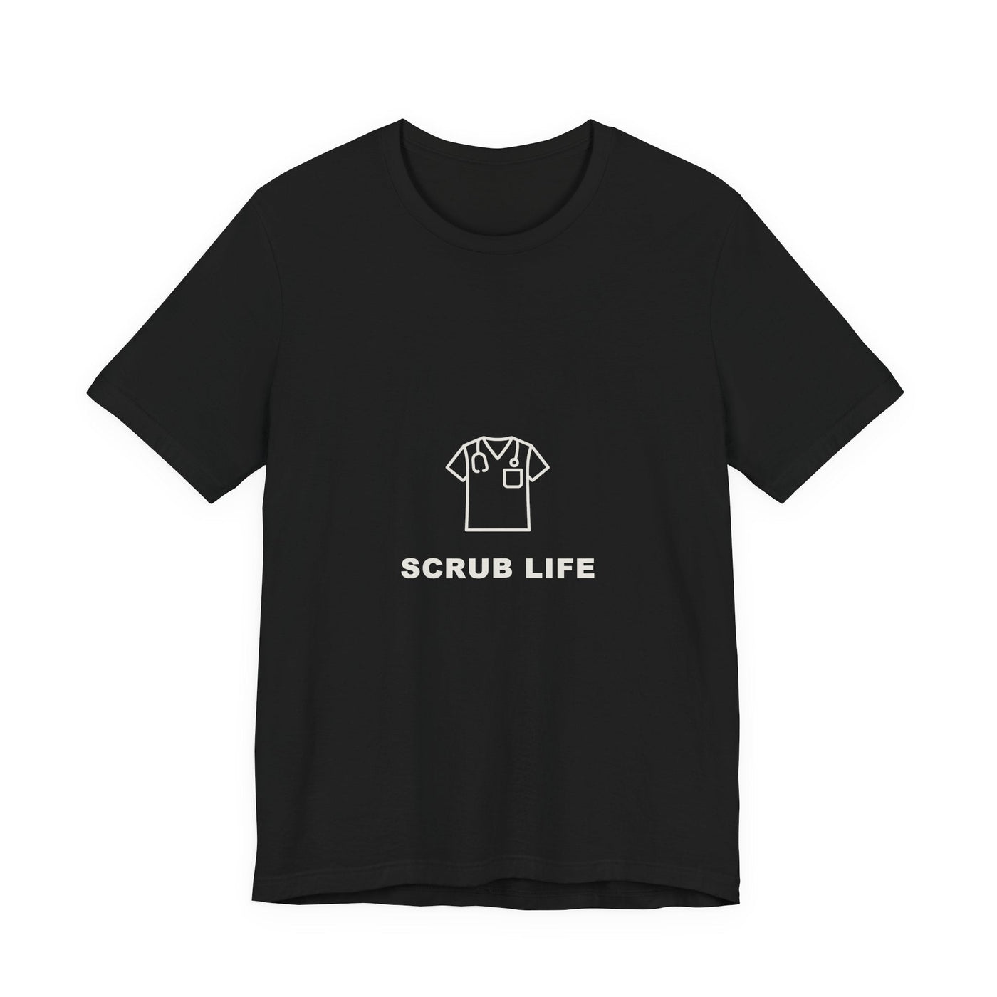 Considered fabric, premium hand-feel — Scrub Life Tee