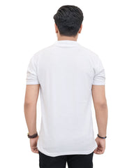 White Polo Shirt - Garderobe Clothing USA