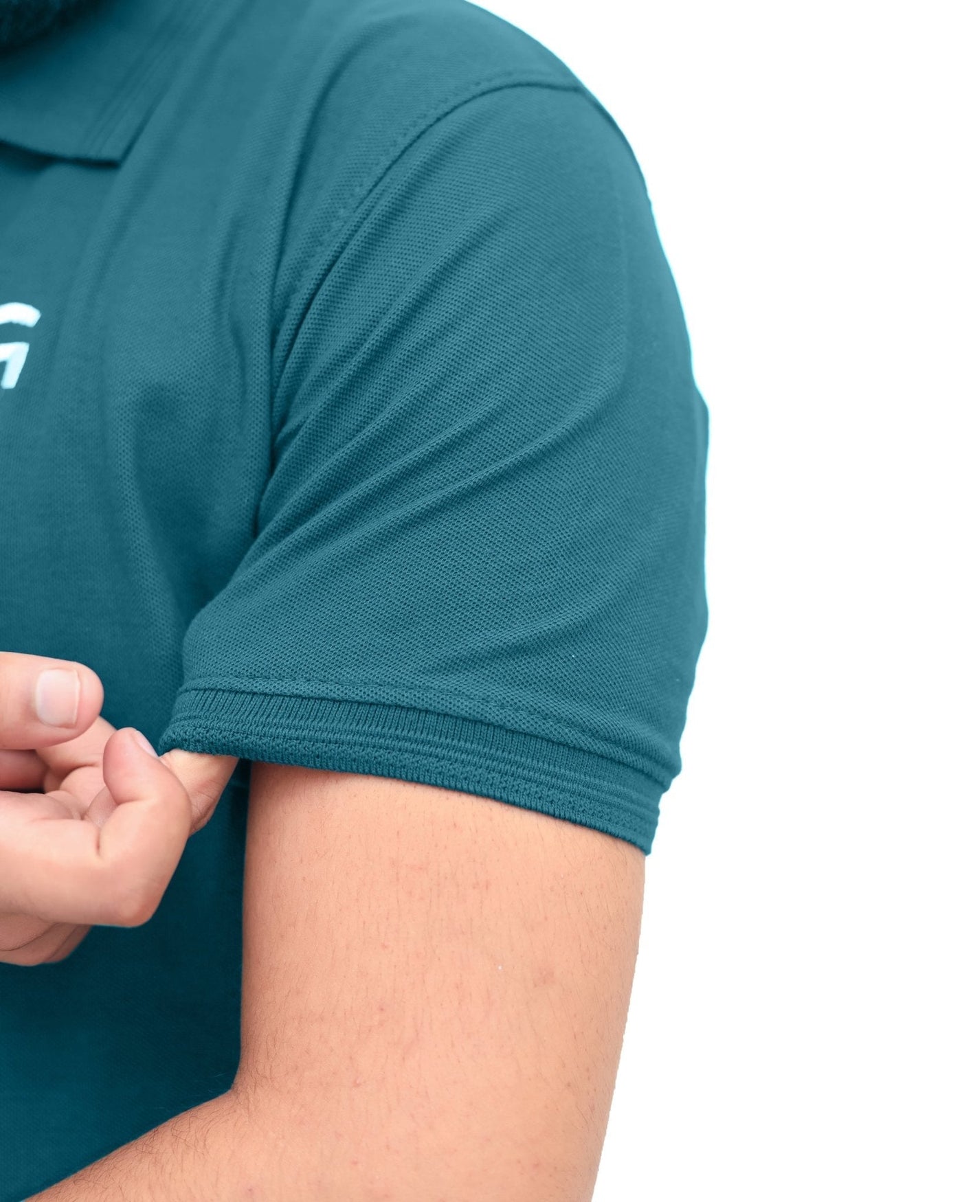 Built to hold its line — Zinc Green Polo Shirt