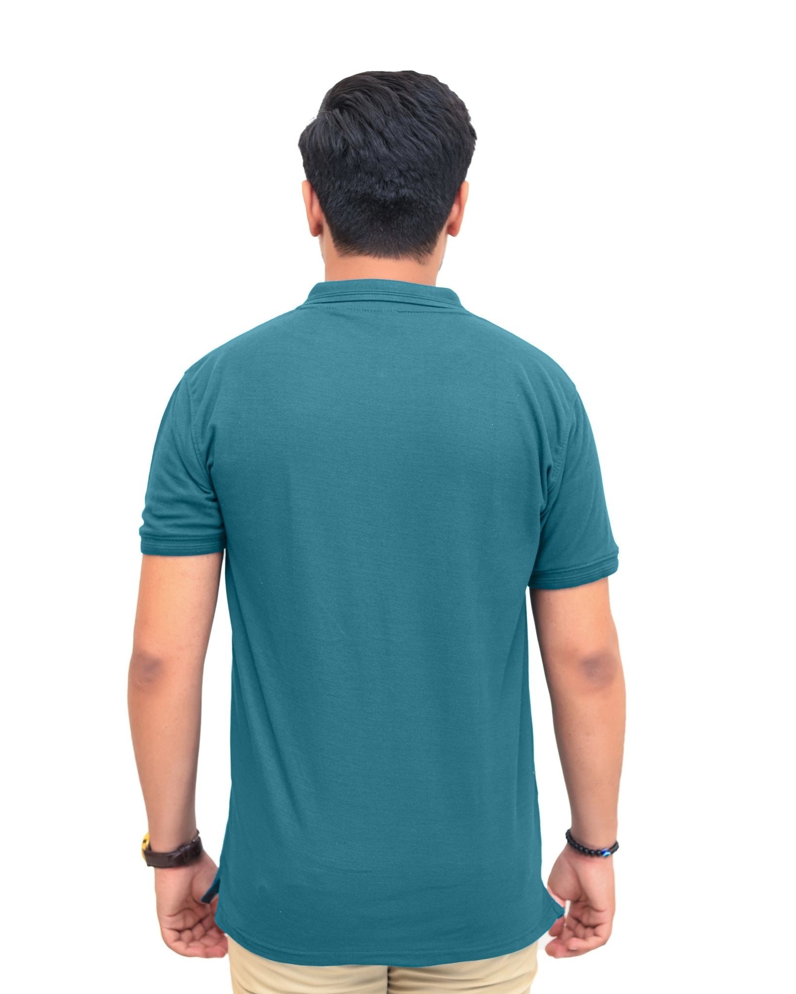 Zinc Green Polo Shirt - Garderobe Clothing USA